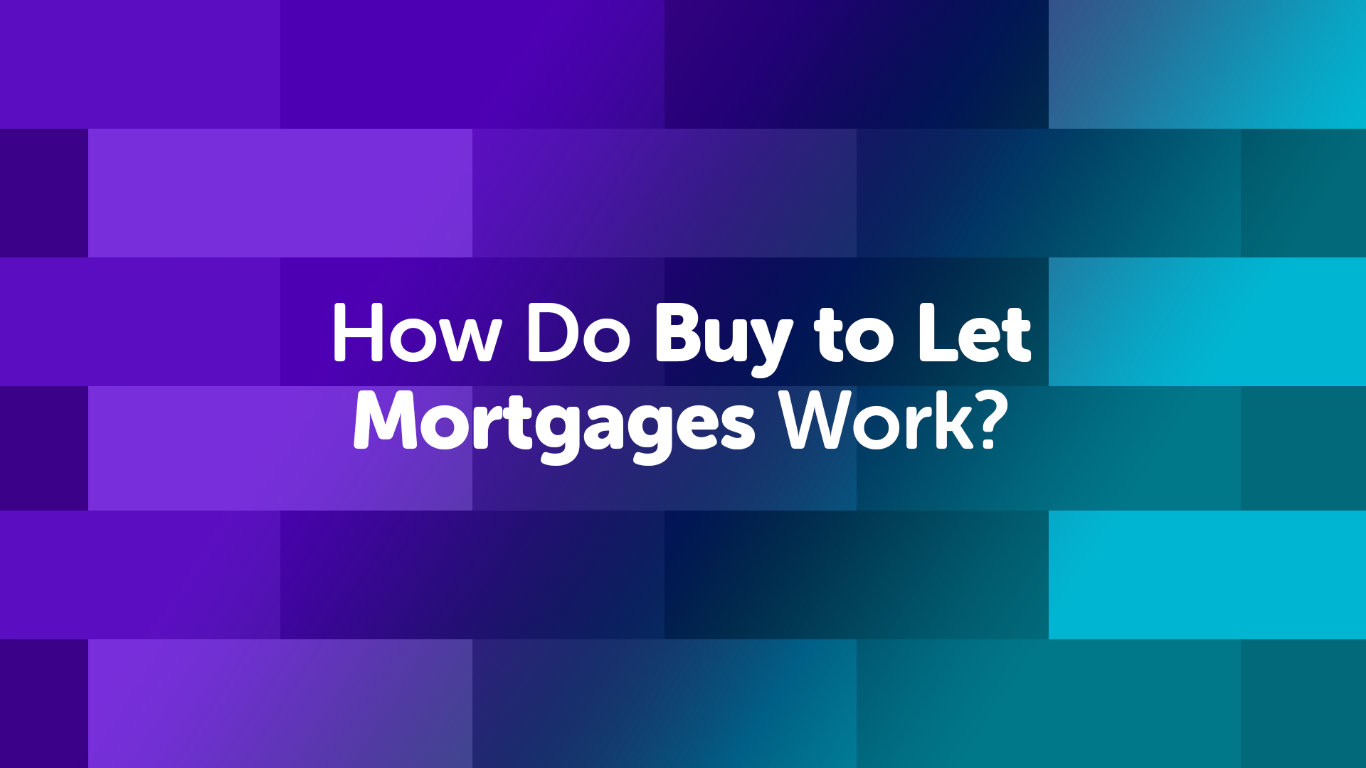 How Do Buy to Lets Work? - Londonmoneyman